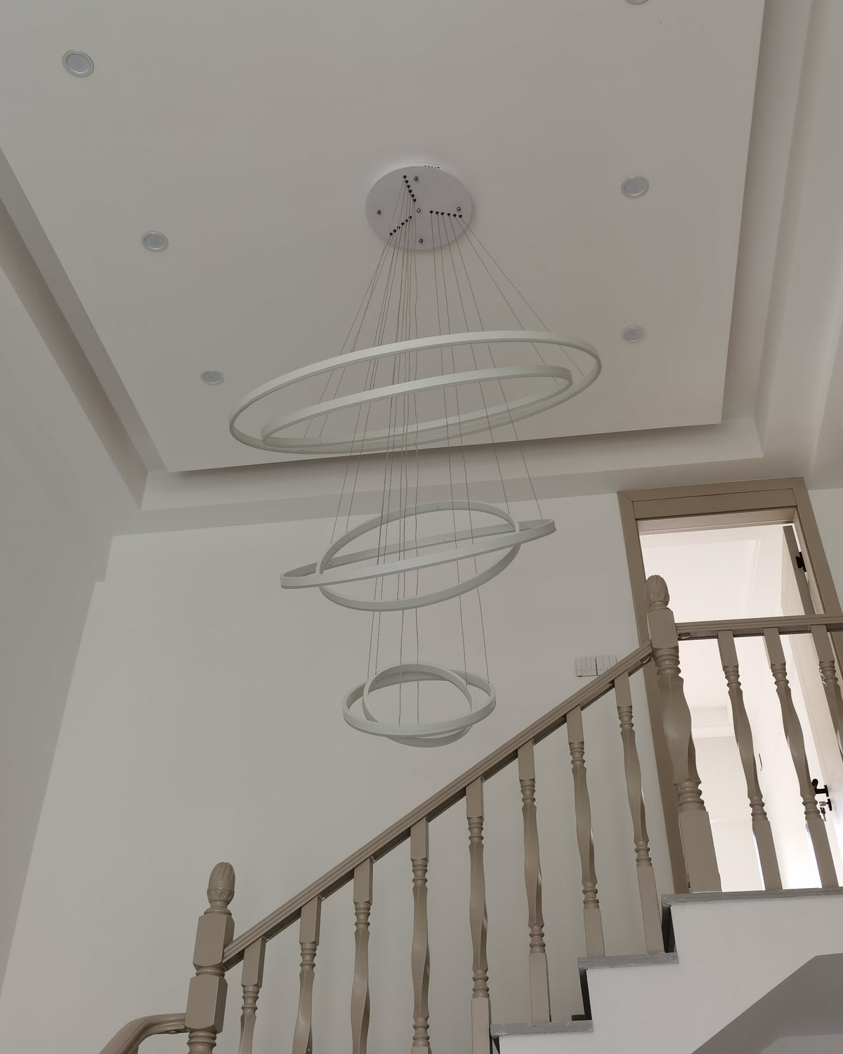 WOMO Stepped Ring LED Chandelier WM2159