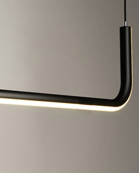 WOMO Suspension longue en métal pour table à manger, style minimaliste - WM2001