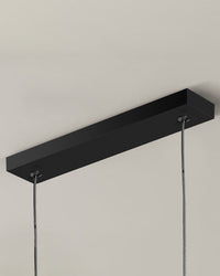 WOMO Suspension longue en métal pour table à manger, style minimaliste - WM2001
