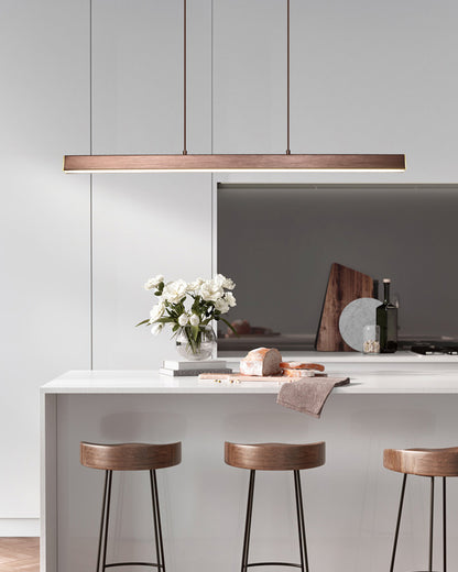 WOMO Minimalist Linear Kitchen Pendant Light-WM2002