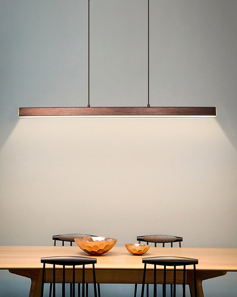 WOMO Minimalist Linear Kitchen Pendant Light-WM2002
