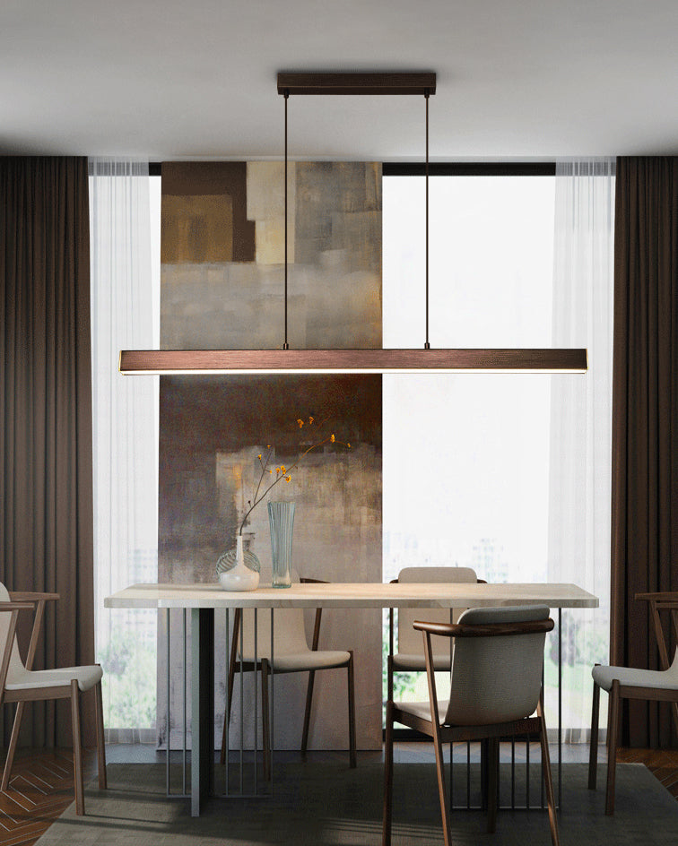 WOMO Minimalist Linear Kitchen Pendant Light-WM2002