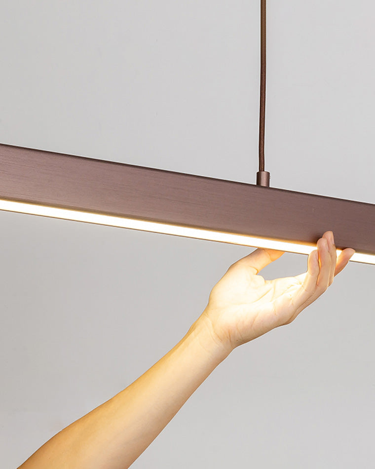 WOMO Minimalist Linear Kitchen Pendant Light-WM2002