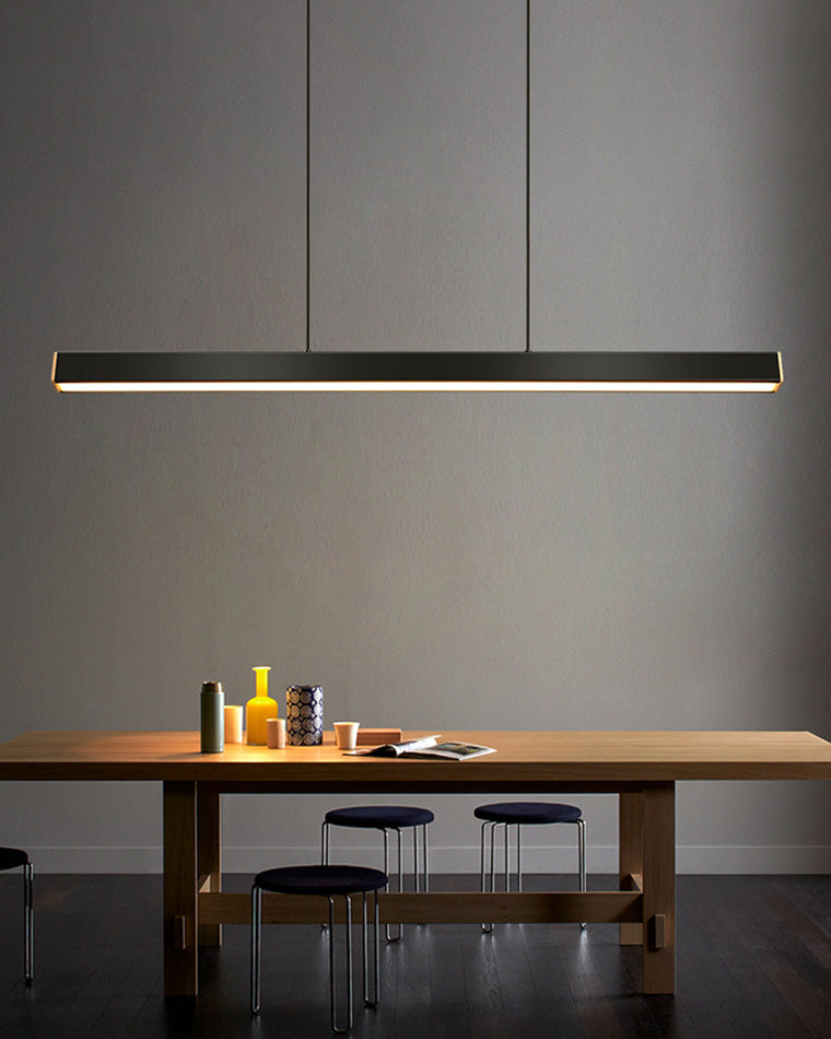 WOMO Minimalist Linear Kitchen Pendant Light-WM2002
