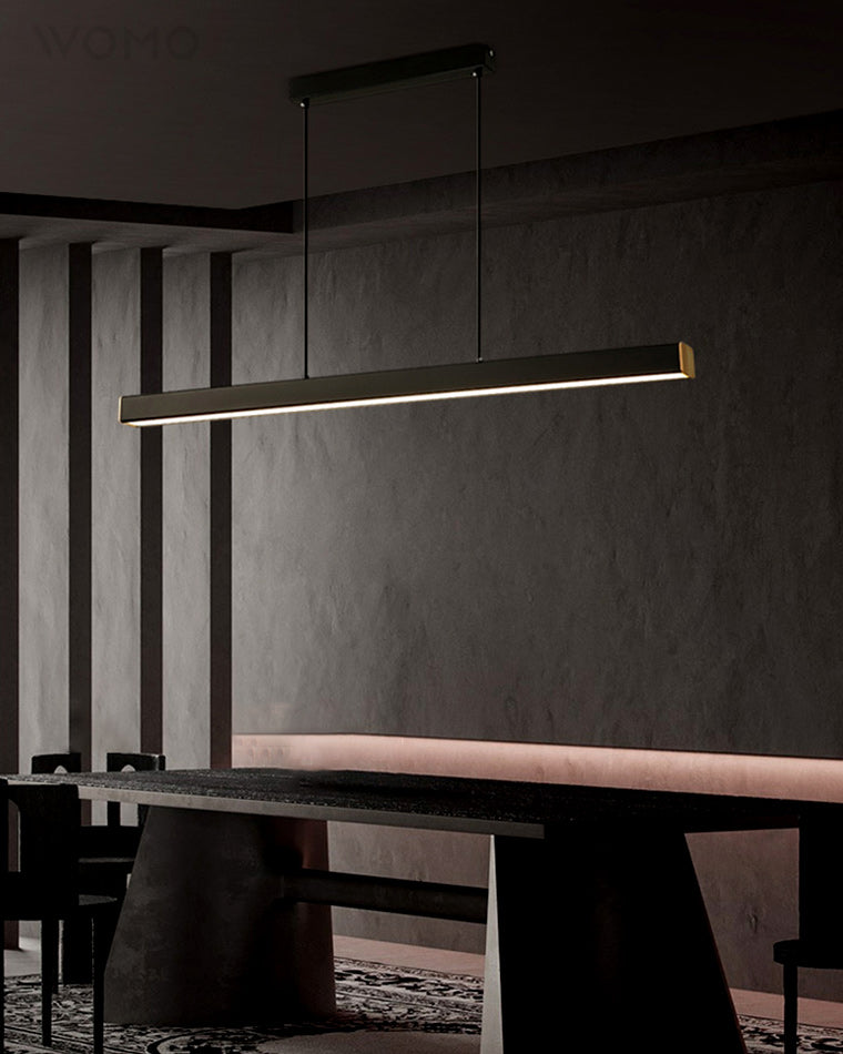 WOMO Minimalist Linear Kitchen Pendant Light-WM2002