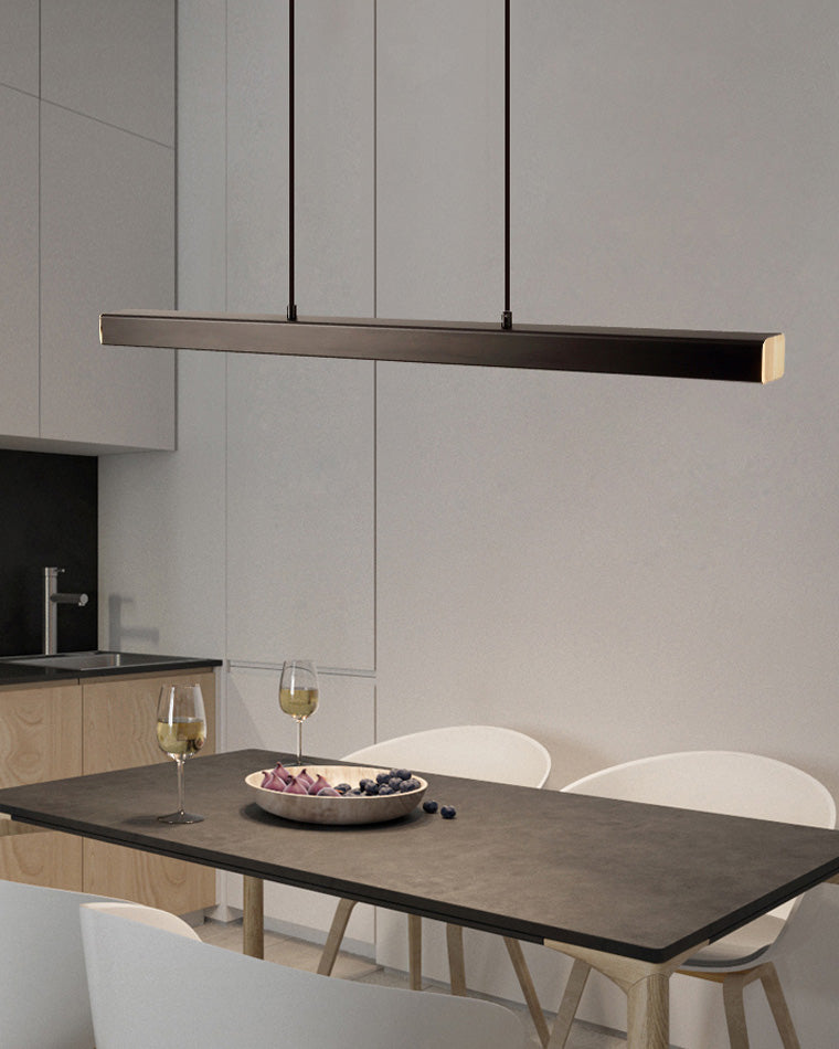 WOMO Minimalist Linear Kitchen Pendant Light-WM2002