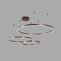 WOMO Living Room Pendant Lamp Chandelier Ring with Remote Control-WM2003