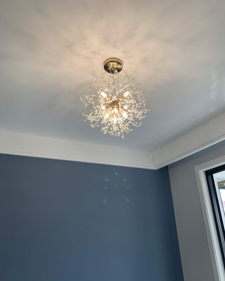 WOMO Dandelion Starburst Crystal Chandelier-WM2004