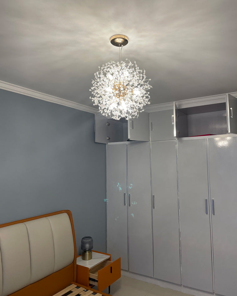 WOMO Dandelion Starburst Crystal Chandelier-WM2004