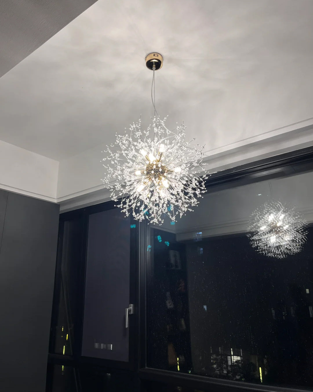 WOMO Dandelion Starburst Crystal Chandelier-WM2004