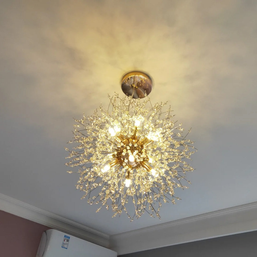 WOMO Dandelion Starburst Crystal Chandelier-WM2004