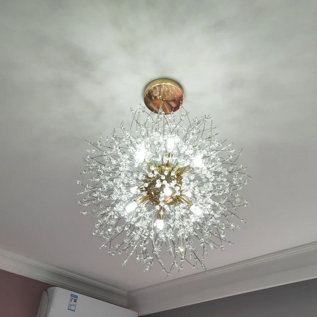 WOMO Dandelion Starburst Crystal Chandelier-WM2004