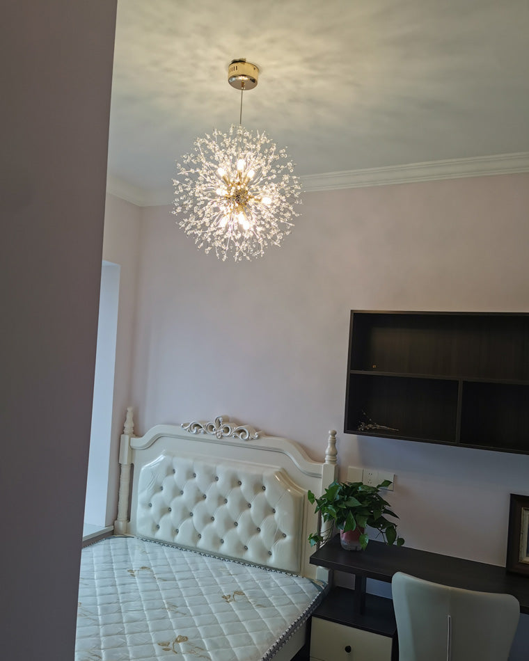 WOMO Dandelion Starburst Crystal Chandelier-WM2004