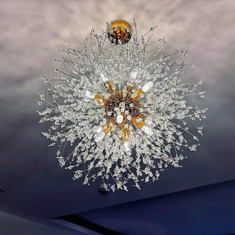 WOMO Dandelion Starburst Crystal Chandelier-WM2004