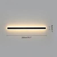 WOMO Linear Outdoor Wall Light-WM9001