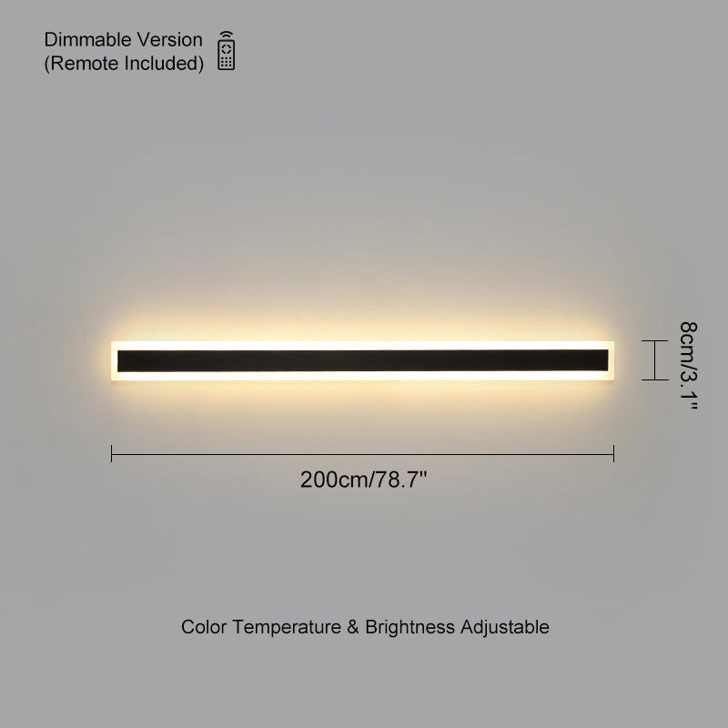 WOMO Lineare Außenwandleuchte-WM9001