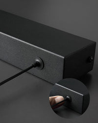 WOMO Longue Suspension LED Métal Minimaliste pour Table à Manger-WM2010