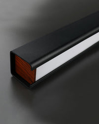 WOMO Longue Suspension LED Métal Minimaliste pour Table à Manger-WM2010