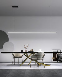 WOMO Elongated LED Chandelier Dining Table Simple-WM2011