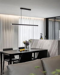 WOMO Elongated LED Chandelier Dining Table Simple-WM2011