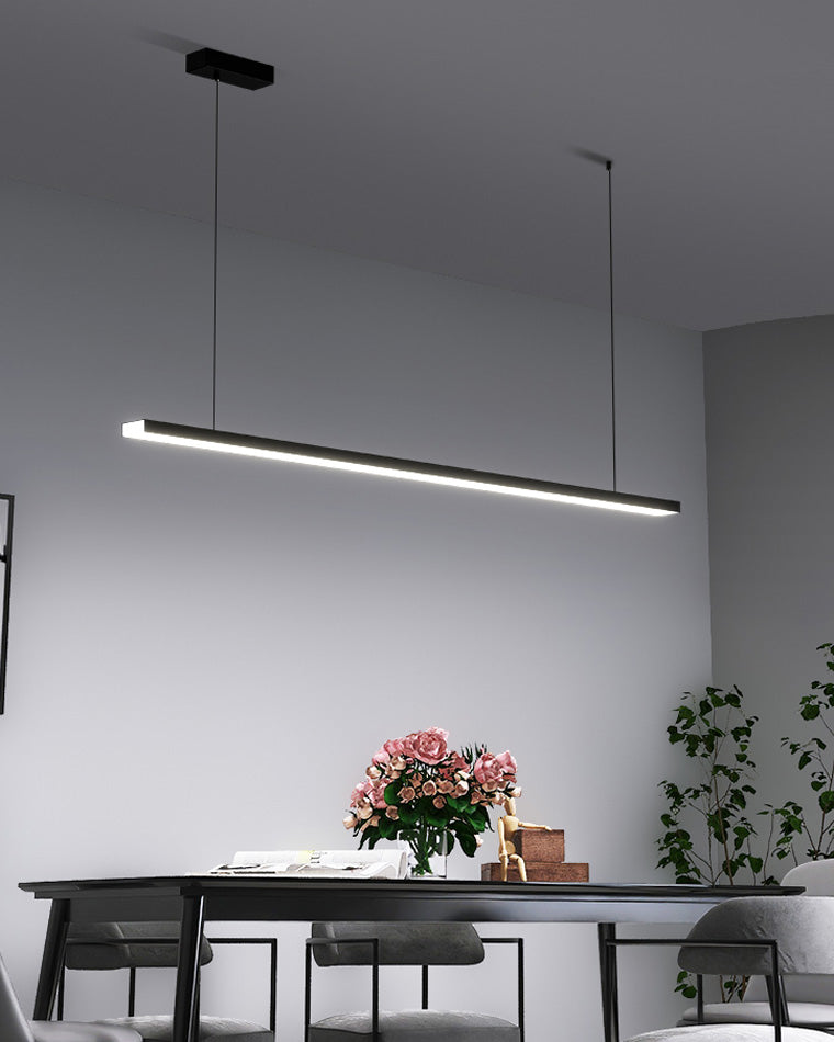 WOMO Länglicher LED Kronleuchter Esstisch Schlicht-WM2011