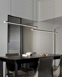 WOMO Elongated LED Chandelier Dining Table Simple-WM2011