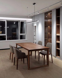 WOMO Elongated LED Chandelier Dining Table Simple-WM2011