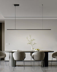 WOMO Elongated LED Chandelier Dining Table Simple-WM2011