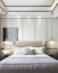 WOMO Conical Bedside Pendant Light-WM2014