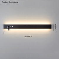 WOMO Linear Wall Light with Switch-WM6006