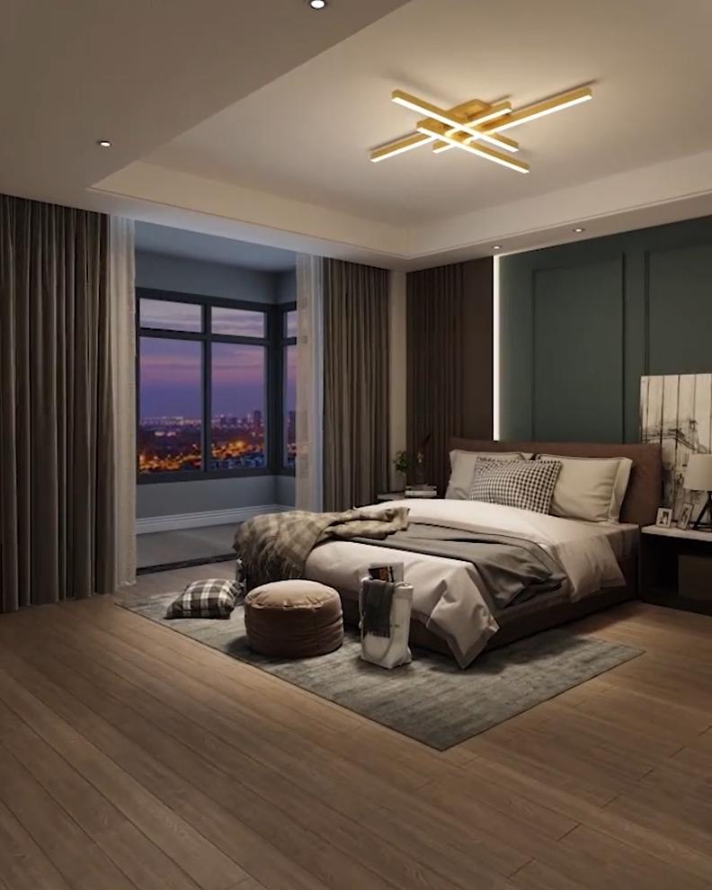 WOMO Integrated LED Ceiling Light with Flush Mounting - WM1008