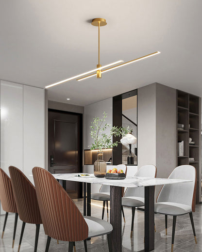 WOMO Adjustable Linear Led Chandelier-WM2026