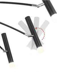 Lustre large moderne WOMO LED-Kerzen WM2038