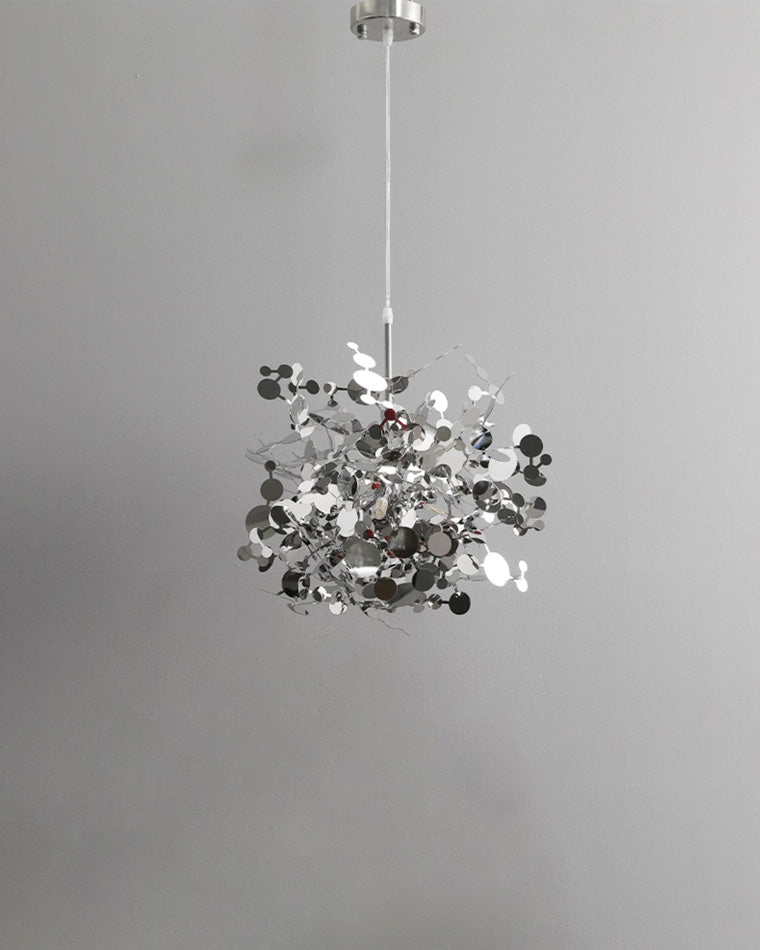 WOMO Cluster Pendant Light Silver Gold Dining Table Modern-WM2042