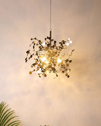 WOMO Cluster Pendelleuchte Silber Gold Esstisch Modern-WM2042