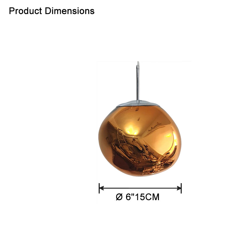 WOMO Designer Melt Kugel Pendelleuchte Kücheninsel-WM2043