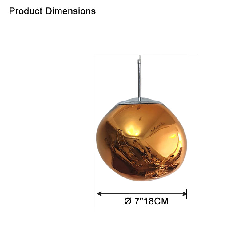 WOMO Designer Melt Kugel Pendelleuchte Kücheninsel-WM2043