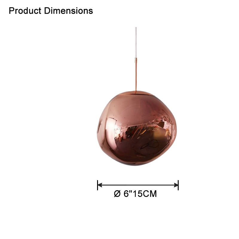 WOMO Designer Melt Kugel Pendelleuchte Kücheninsel-WM2043