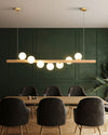 WOMO Holz Linear Globe Kronleuchter-WM2055 thumbnail