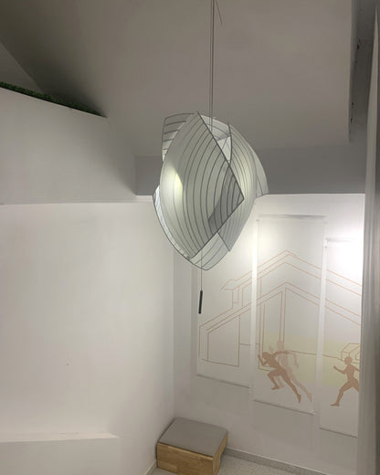 WOMO Asymmetrical Rice Paper Pendant Light-WM2056