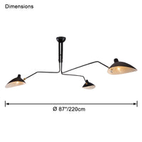 WOMO Arms Plafonnier semi-encastré - WM2057