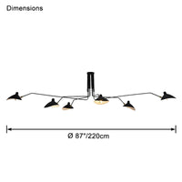 WOMO Arms Plafonnier semi-encastré - WM2057