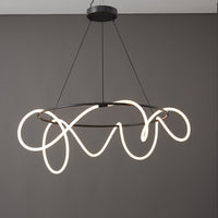 WOMO LED Round Chandelier Round Minimalist-WM2059b