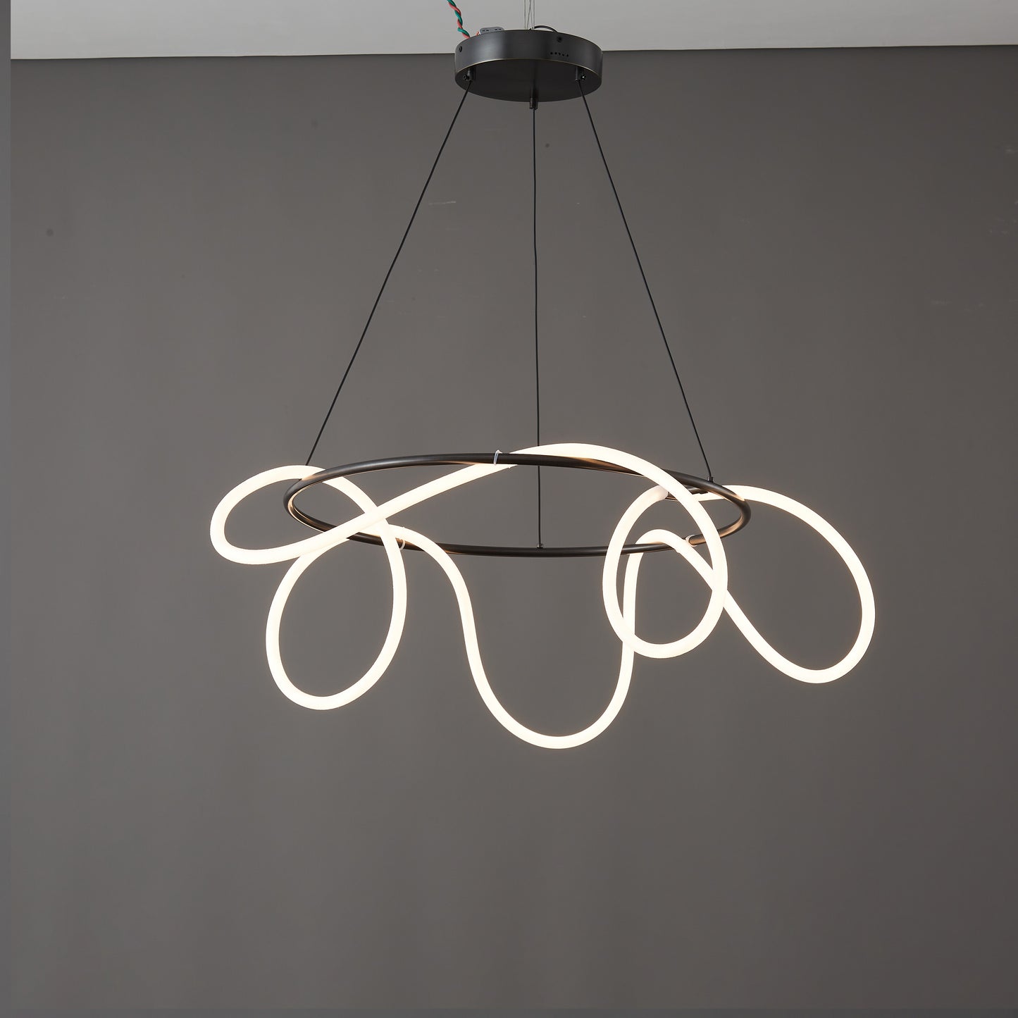 WOMO Rope Led Round Chandelier-WM2059b