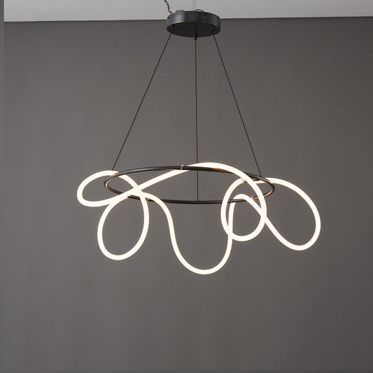 WOMO Rope Led Round Chandelier-WM2059b