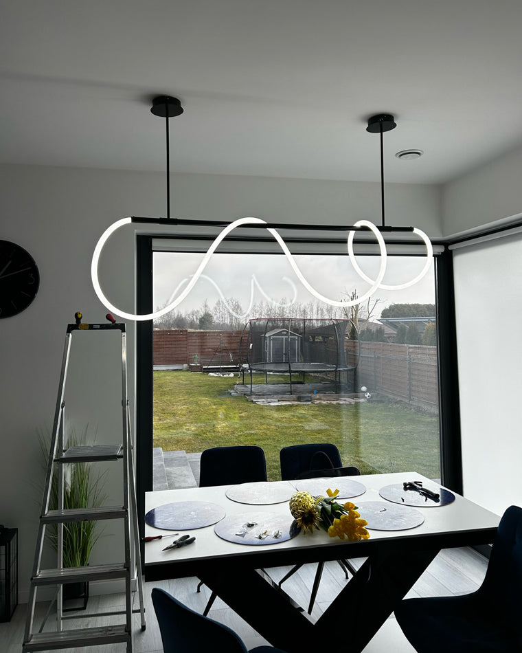 WOMO Rope Led Round Chandelier-WM2059b