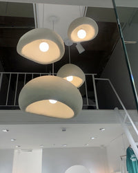 WOMO Suspension nordique aspect béton Table à manger-WM2061