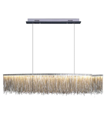 WOMO Fringe Linear Chandelier-WM2062b