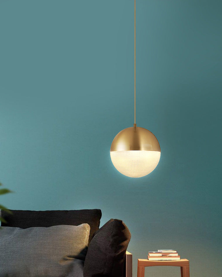 WOMO Prismatic/Milchglas Globe Pendelleuchte-WM2065