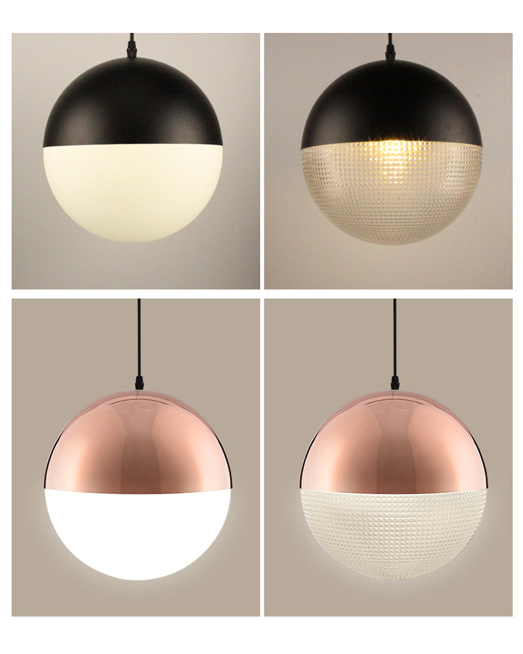 WOMO Prismatic/Milchglas Globe Pendelleuchte-WM2065